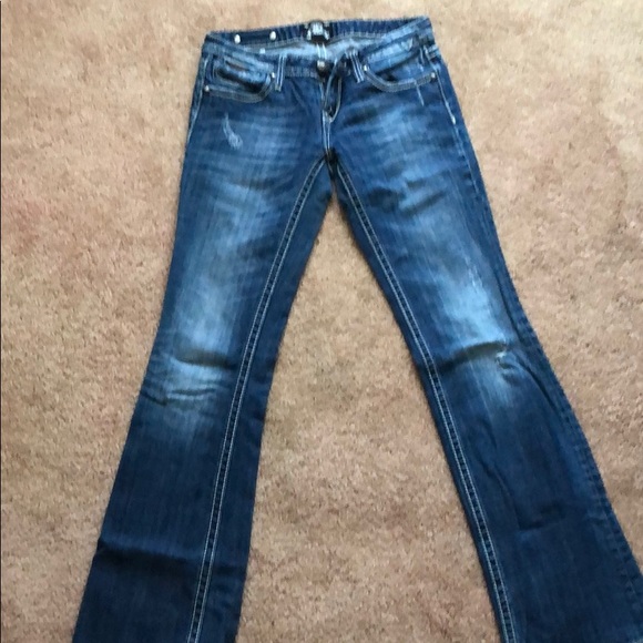 Express Rerock Boot jeans - Picture 1 of 4